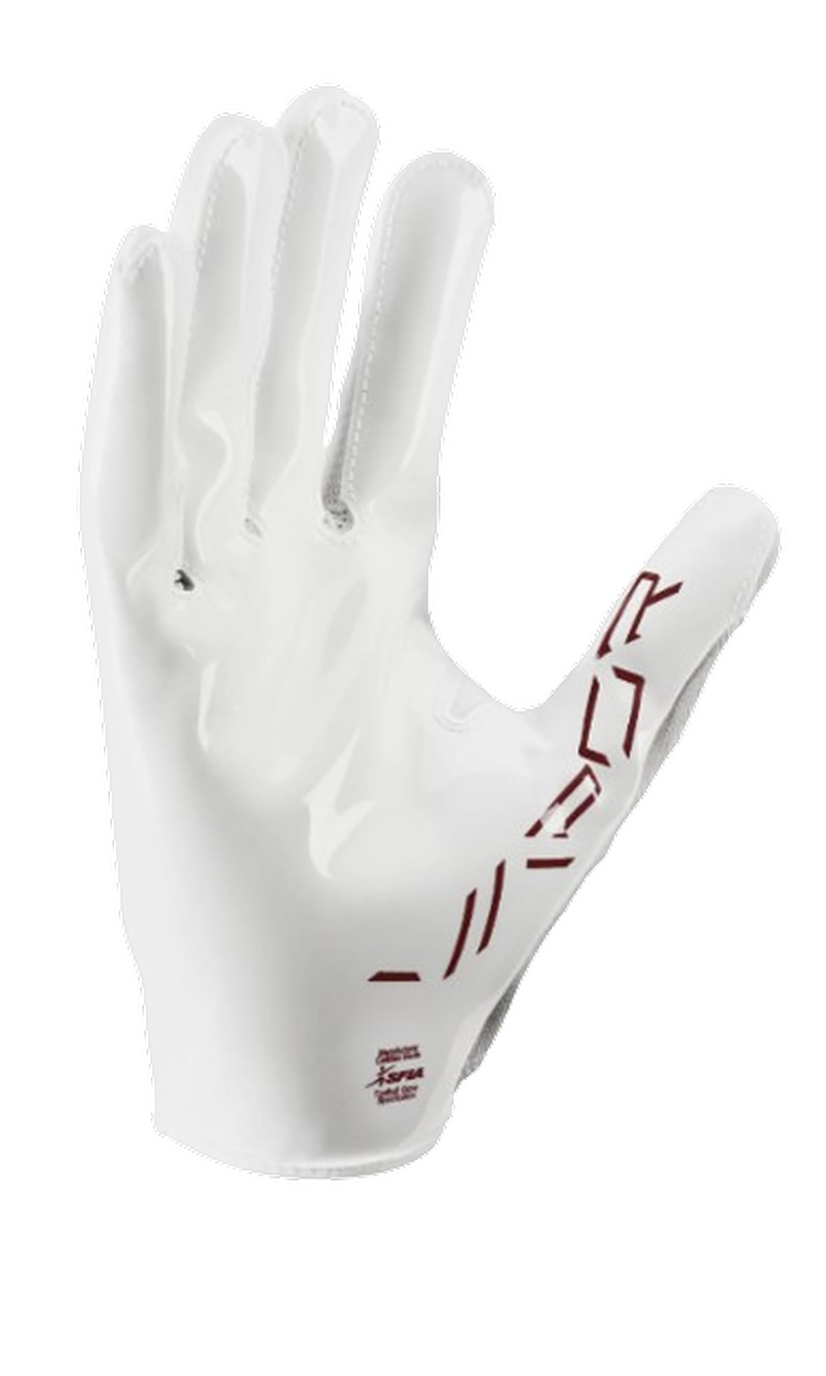 Nike Vapor Jet 8.0 Football Gloves White | White | Maroon X-Large