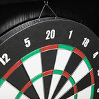 Dmi Sports Recreational Dartboard Cabinet Set - Includes Dartboard, Two Dart Sets, And Traditional Chalk Scoring