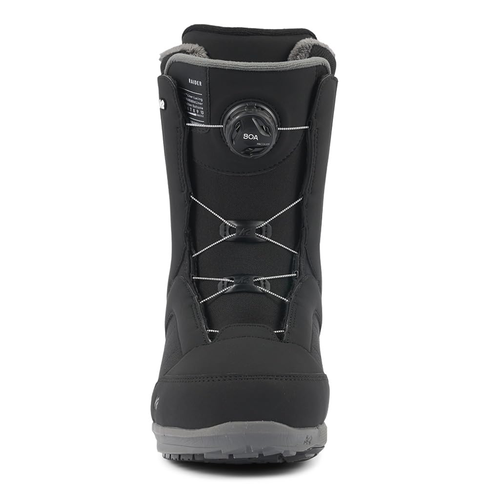 K2 Raider Mens Snowboard Boots, Black, 10