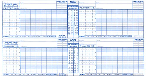 Volleyball Scorebook