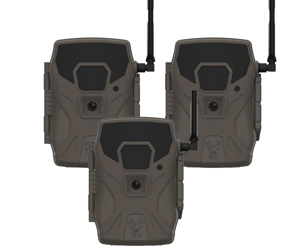 Wildgame Innovations Insite-V 3-Pack Cellular Trail Camera 32 MP, 80ft Detection