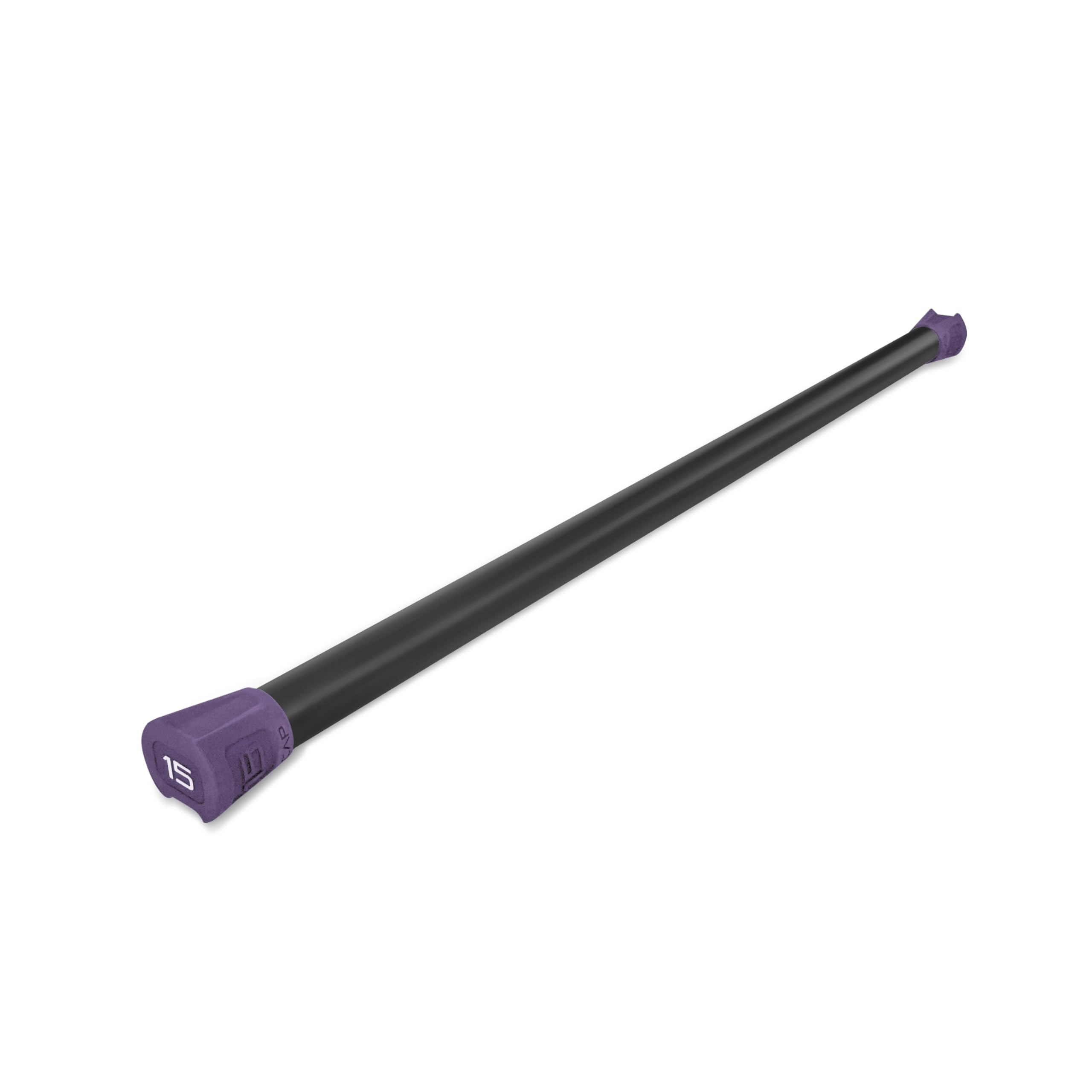 Cap Barbell Weighted Body Bar, Purple, 15 Lbs