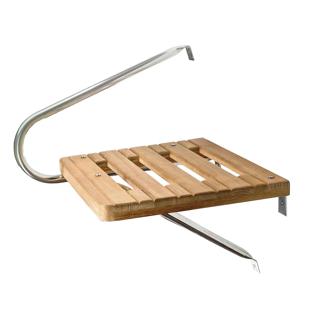 Whitecap Teak Whitecap 60900 Teak Swim Platform For Boats With Outboard Motors