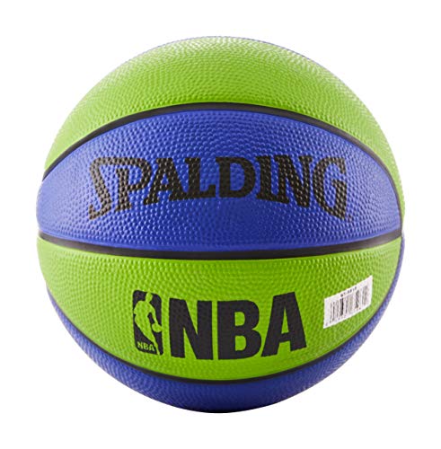 Spalding Nba Mini Outdoor Blue/Green Basketball 22''