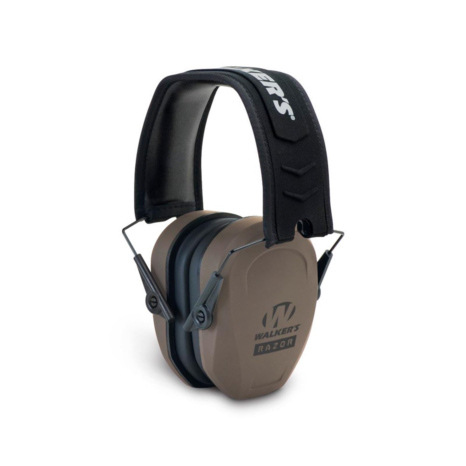 Walker'S Razor Slim Passive Earmuff - Ultra Low-Profile Earcups - Flat Dark Earth (Gwp-Rsmpas-Fde)