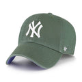 '47 New York Yankees Adjustable Cap Clean Up Mlb, Moss Green, White, Lavender, One Size