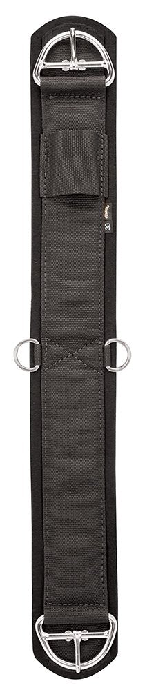 Weaver Leather Felt Lined Deluxe Super Cinch, 24-Inch, Black
