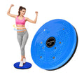 Drumstone Portable Waist Twister Exercise Board for Men & Women, Fitness Twist Disc with Acupressure Surface, Core Workout Balan