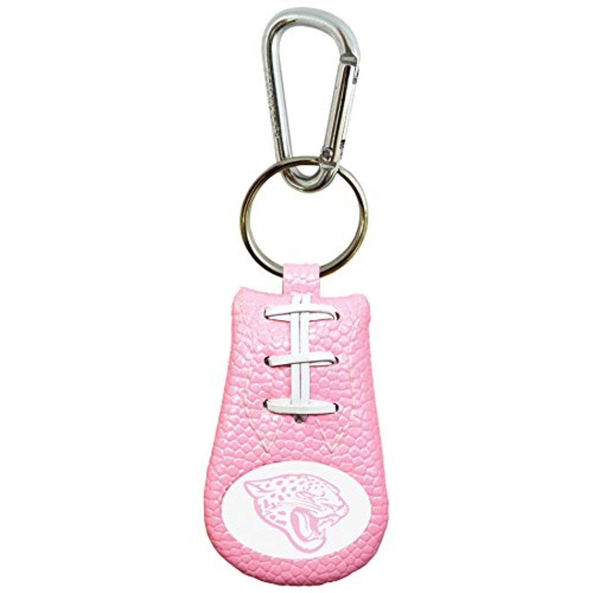 NFL Jacksonville Jaguars Football Keychain, One Size, Brown