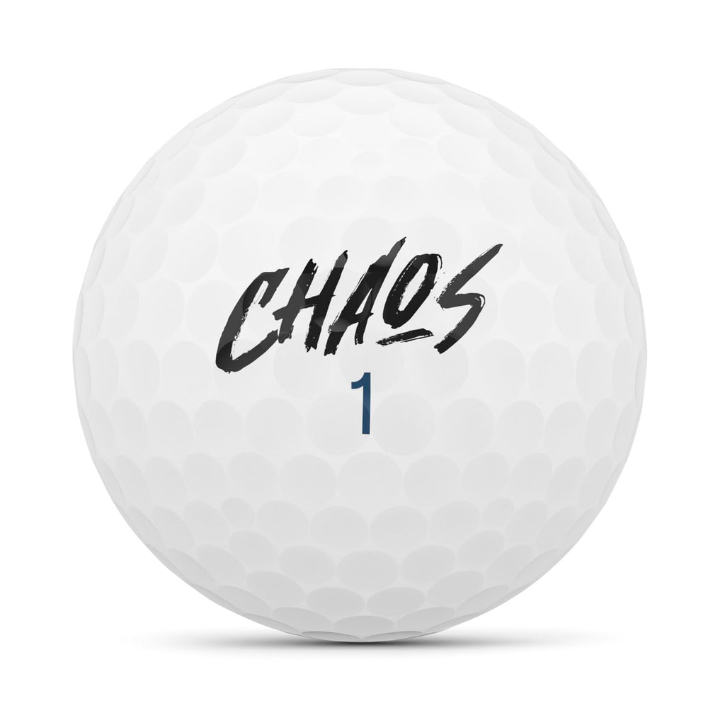 Wilson 2024 Chaos Golf Balls - 24 Balls, White