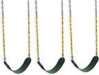 Eastern Jungle Gym Replacement Sling Swing Pack Of 3 With Coated Swing Chains