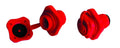 Airhead Boston Valve, Red, One Size (Ahbv-2), 2 Count (Pack Of 1)