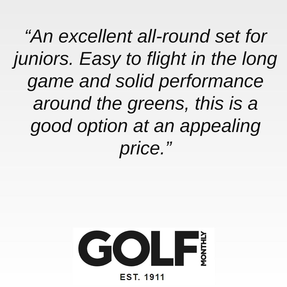 Ram Golf Junior G-Force Boys Golf Clubs Set With Bag Age 10-12 Lefty