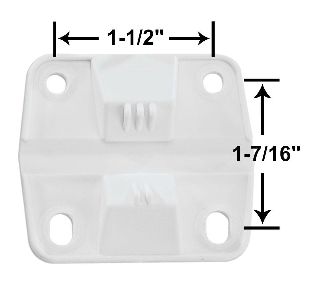 Coleman Cooler Replacement Hinges (2-Pack), Perfect Fix For Damaged Hinges, Includes 2 Durable Plastic Hinges & 8 Mounting Screw