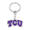 Aminco NCAA TCU Horned Frogs Team Logo Keychain