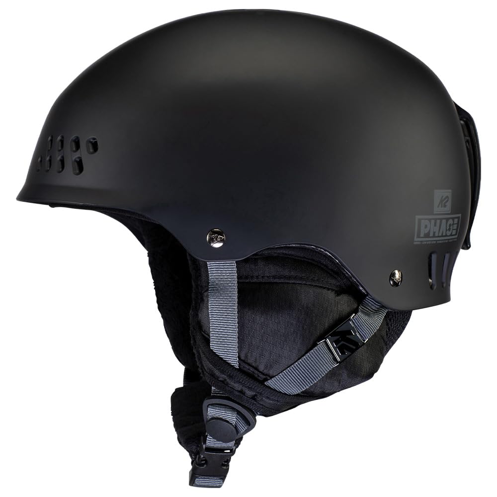 K2 Phase Pro Mens Snow Helmet, Black, S