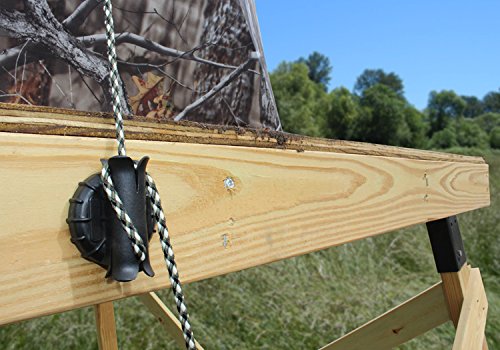 Speed Cinch Timber Cinch 2 Pack - Black With Rope