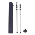 REDCAMP Aluminum Adjustable Camping Tarp Poles, Set of 2, 90 Telescoping Lightweight Tent Poles for Shelter, Hammock Rain Fly, A