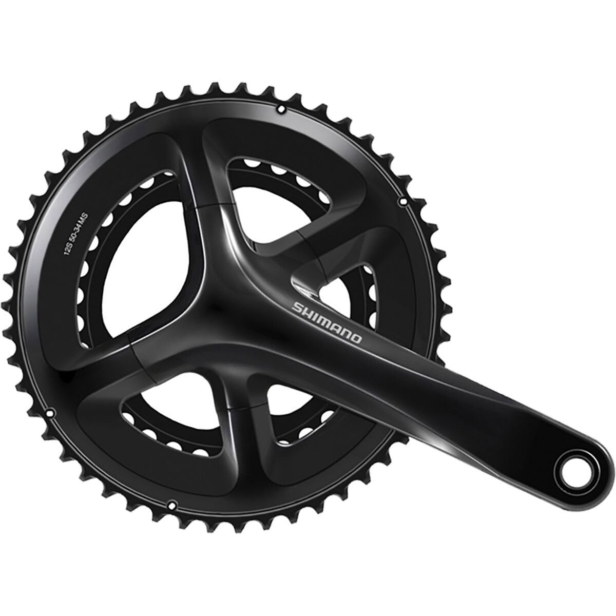 Shimano 105 Fc-Rs520 12-Speed Crankset Black, 175Mm, 50-34T