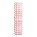 UJEAVETTE Yoga Column Foam Roller Pliable for Gym Equipment Body Stretching Sport Pink