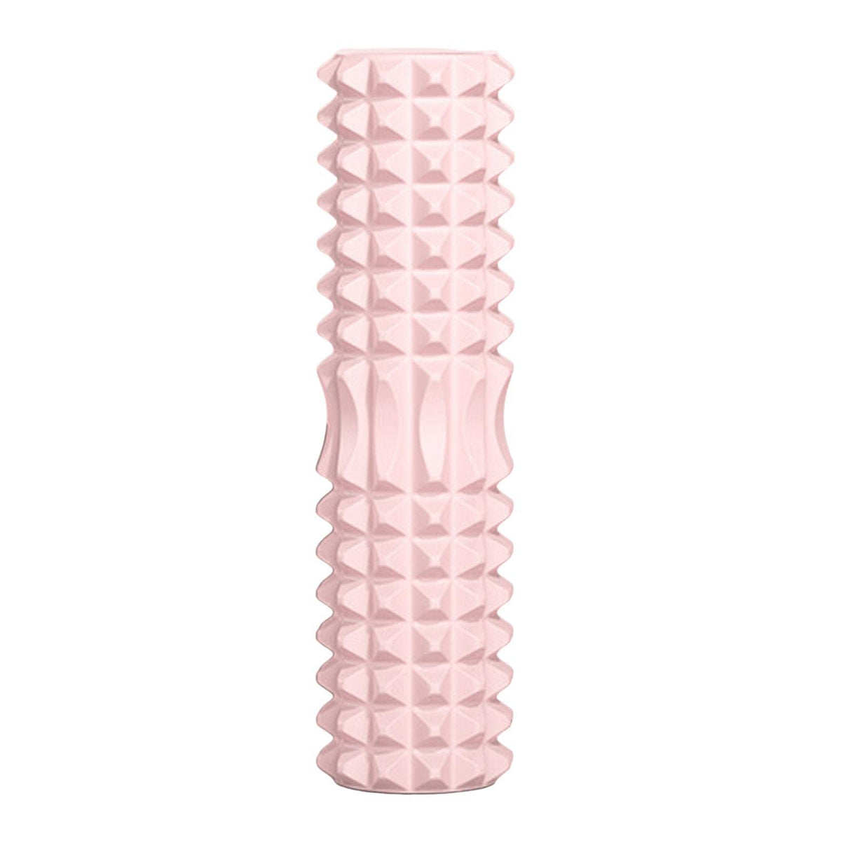 UJEAVETTE Yoga Column Foam Roller Pliable for Gym Equipment Body Stretching Sport Pink