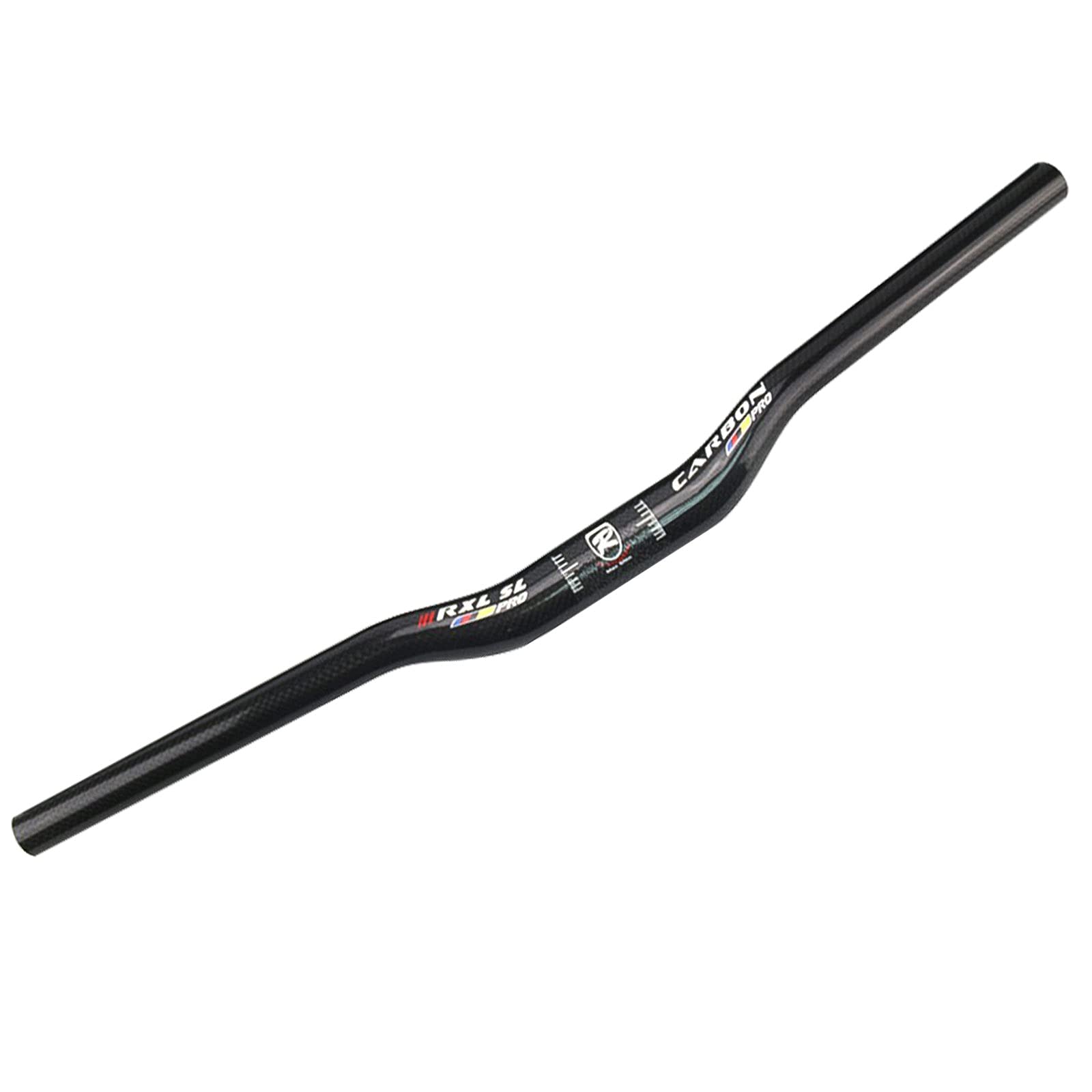 RXL SL Carbon Bike 720mm Handlebar 31.8 Full Carbon Fiber Mountain Bike Handlebars 680-760mm Riser/Flat Bars MTB Handlebars Blac