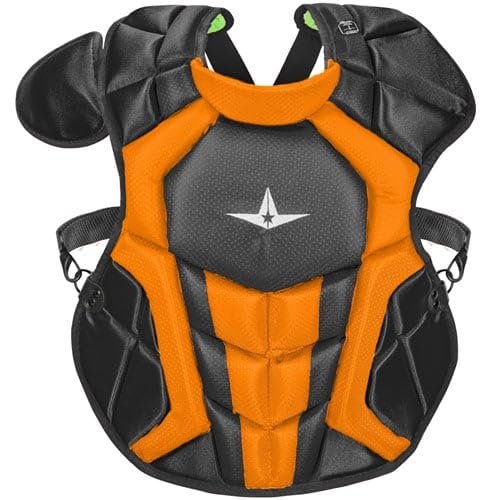All-Star System 7 Axis Youth Two Tone Catchers Set, Blackorange