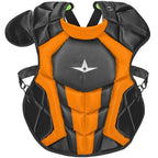 All-Star System 7 Axis Youth Two Tone Catchers Set, Blackorange