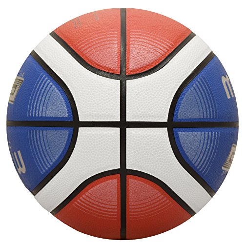 Molten Bgmx7-C Bgmx-C Basketball, Red/White/Blue, Official Size 7