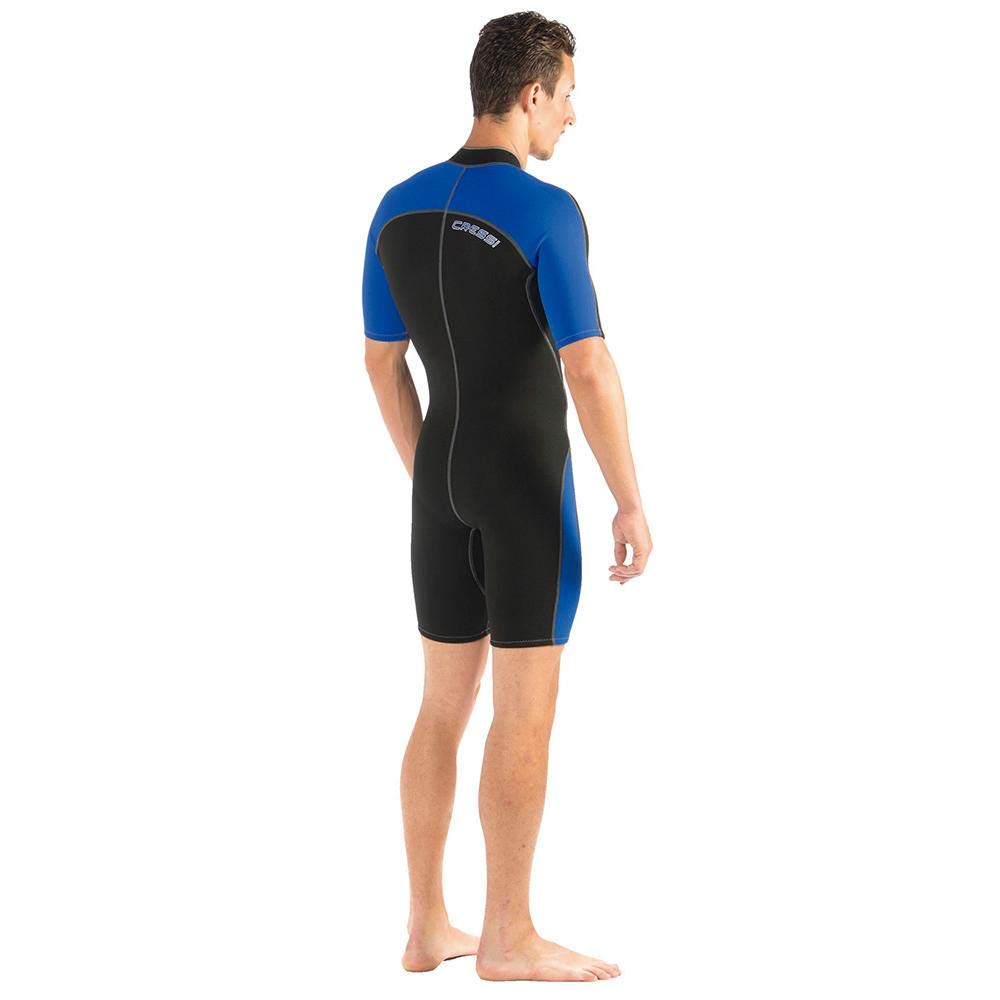 Cressi Lido Neoprene Short, Black/Blue, Xl