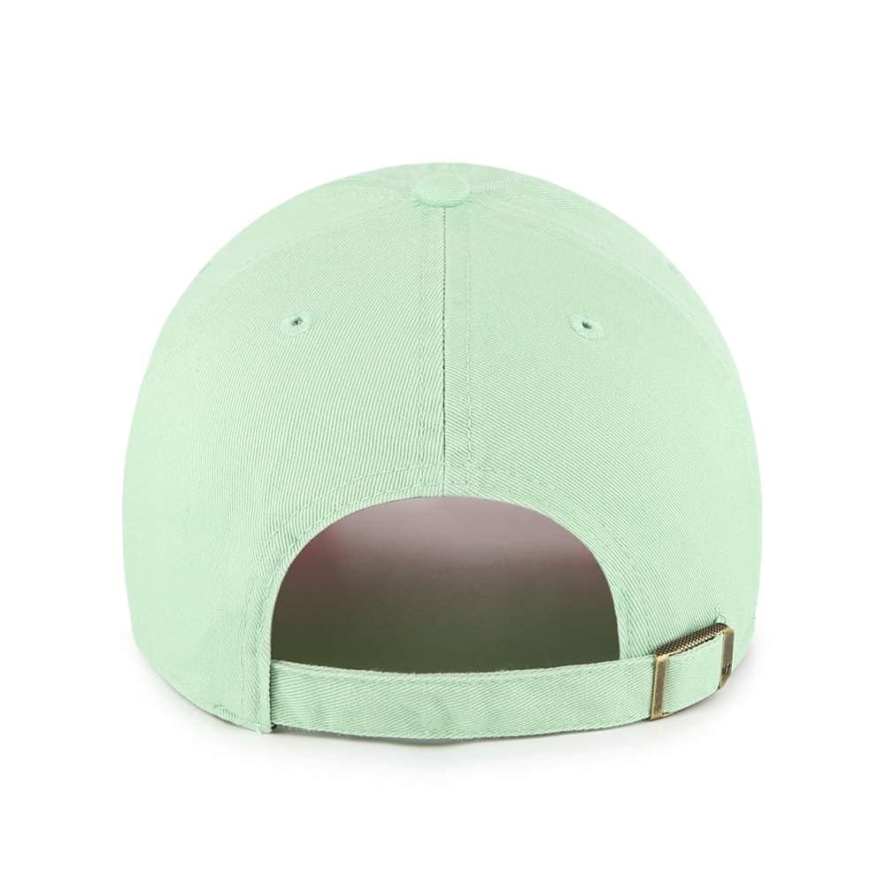 '47 New York Yankees Adjustable Cap Clean Up Mlb, Green, Pink, One Size