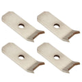 Trailer Floor Hold Down Clip Steel 1/4 Plate Floor Decking Bearclaw Wood Deck -4pcs