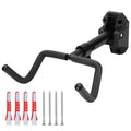 MaxxHaul 51184 Bike Wall Mount Rack - 66 lb Capacity - Adjustable 14.5 to 18.7 Length - Steel & Nylon Indoor Horizontal Bicycle 