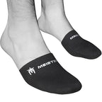 Meister 2.5Mm Thermal Neoprene Toe Warmer Booties For Cycling, Running, Hiking & Ice Baths (Pair) - Black