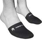 Meister 2.5Mm Thermal Neoprene Toe Warmer Booties For Cycling, Running, Hiking & Ice Baths (Pair) - Black