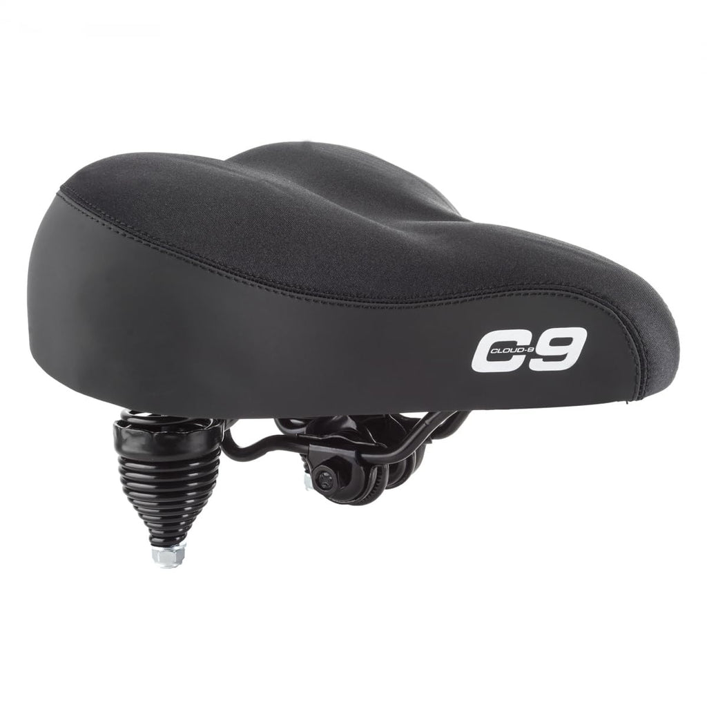 Cloud-9 Cruiser Gel Saddle, 10.5'' X 10.5'' Black- Lycra