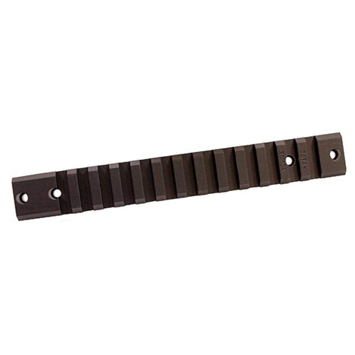 WARNE 7674-20MOA Remington LA Mountain Tech Tactical Rail, Tapered 6-48 Screws, 7075/T6 Aluminum, Fits Picatinny and Weaver Styl