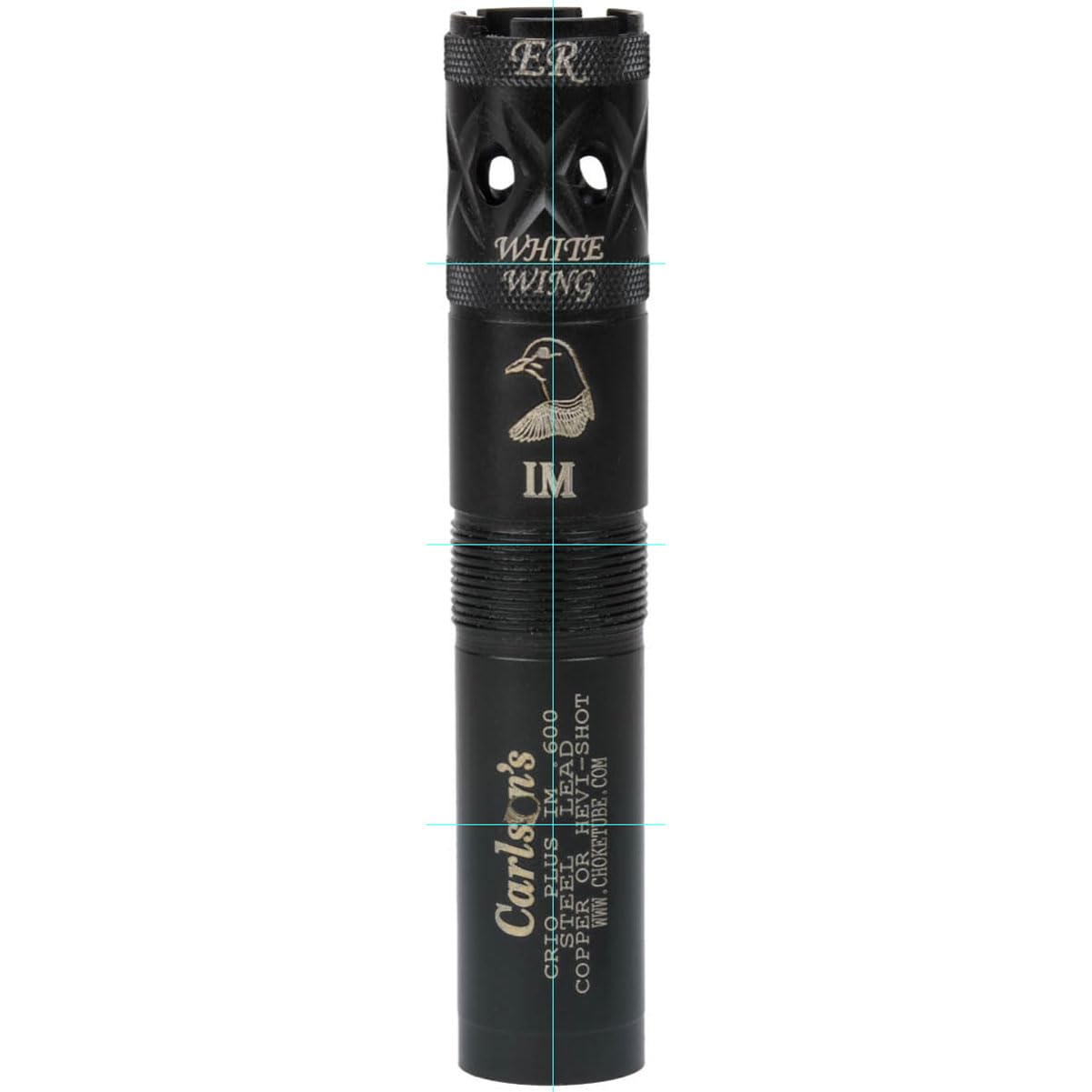 Carlsons Choke Tubes 20 Gauge Compatible For Benelli Crio Plus [ Improved Modified | 0.600 Diameter ] Blued Steel | White Wing D