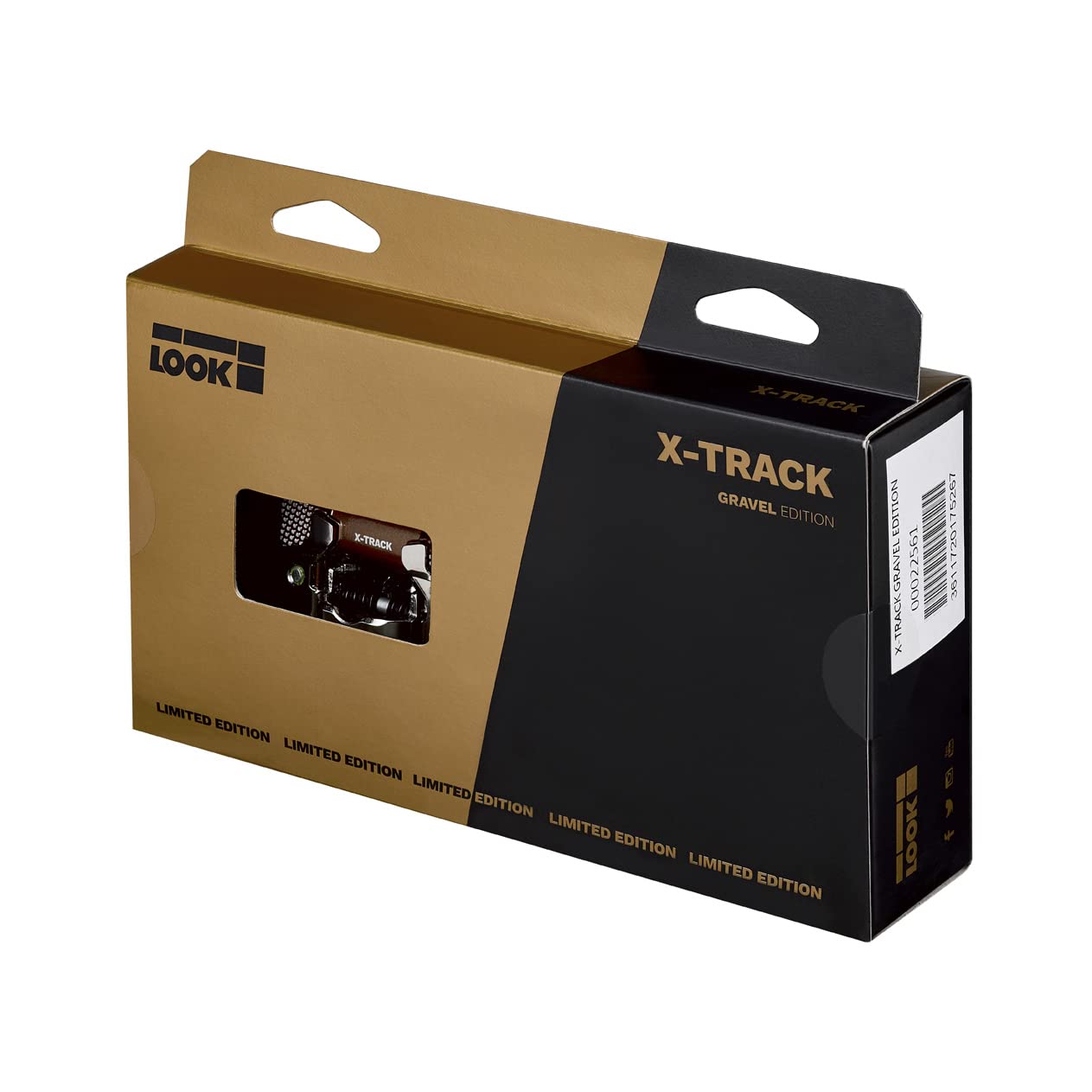 Look Cycle - X-Track Gravel - Bronze - Mtb And Gravel Bike Pedals - Clipless Pedals
