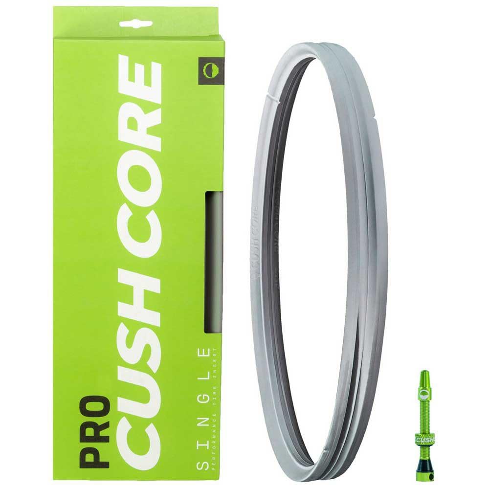 Cushcore Pro Set - Includes (1) Tire Inserts, (1) Presta Valve & (1) Rim Sticker, Easy At-Home Installation, Bicycle Tire Insert