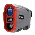 Revasri Range Finder For Golf, Golf Rangefinder With Pin Lock Vibraiton, Slope Compensation And Magnet, 1000 Yards Usb-C Charge