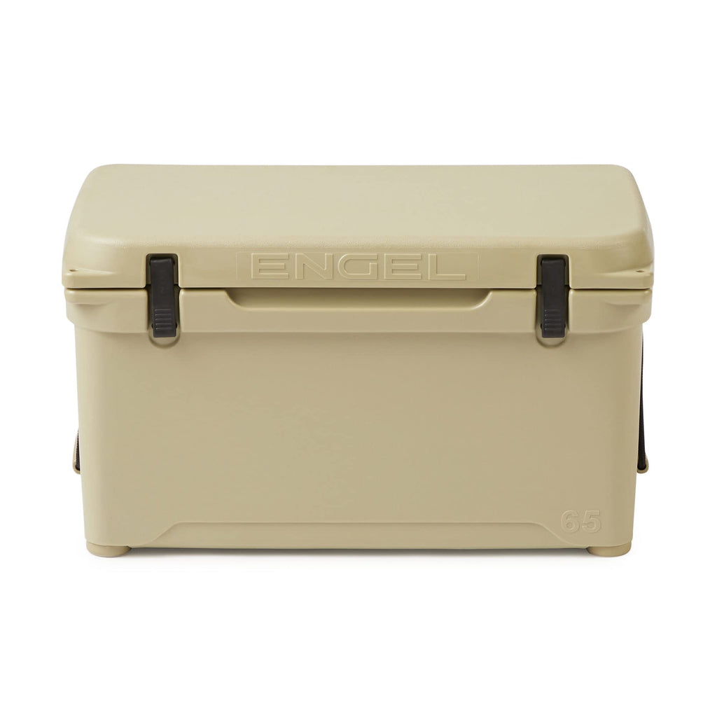 Engel High Performance 58 Quart Portable Lightweight Durable Insulated Airtight Ice Cooler Chest With Carry Handles For Outdoor