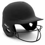 Rip-It | Vision Pro Softball Batting Helmet | Matte | Black M/L | Lightweight Women'S Sport Equipment