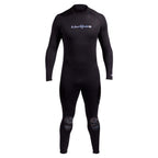 Neosport 5Mm Men?S Neoprene Backzip Jumpsuits-Black-Xx-Large
