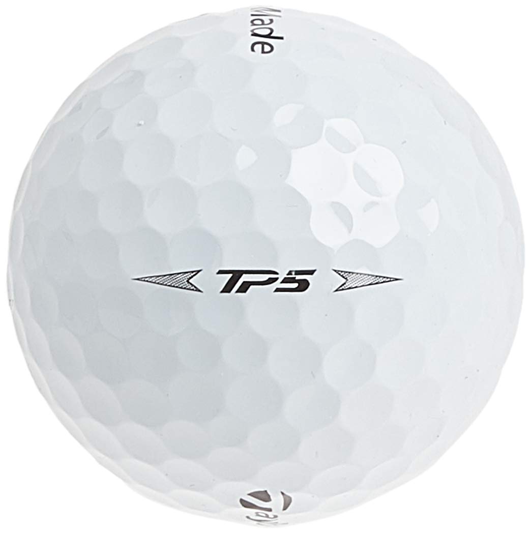 Taylormade Tp5 Golf Balls (One Dozen), White, Large