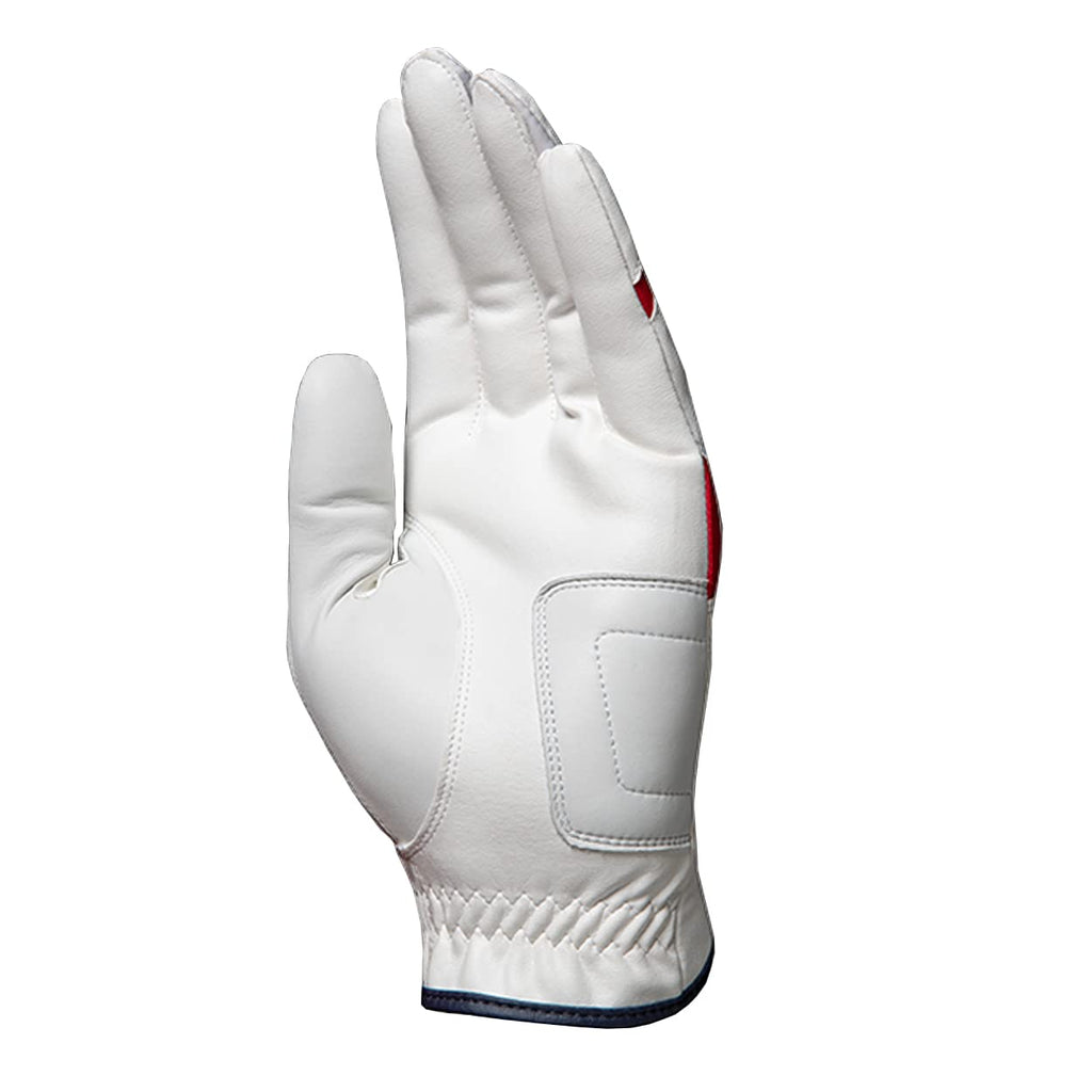 Bridgestone Golf Mlh Soft Grip Glove White Medium