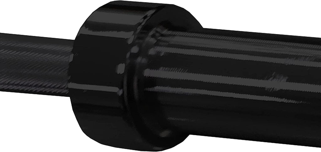 Cap Barbell 7 Ft. Olympic Bar, 28Mm Grip Diameter, Bronze Bushings, Black, 51.75 Inches (New Version)