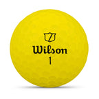 Wilson 2025 Duo Soft Golf Balls - Yellow, 12 Balls
