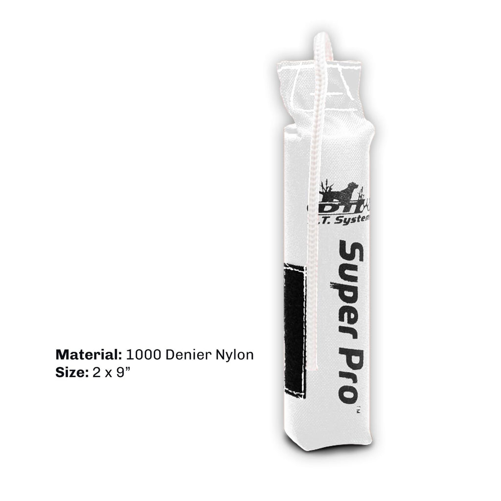 Dt Systems Cordura Nylon Dog Training Dummy, Bright White, Small, 2 By 9-Inch