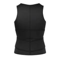Heavenglow Men Sauna Suit Sweat Vest Waist Trainer Shaper Tank Top Compression 2Xl